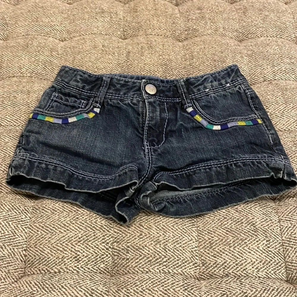 Gymboree denim shorts size 5